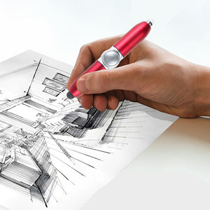 Stylo Bille Rotatif Multifonction 3-en-1 en Plastique Personnalisé avec Logo Imprimé, Mini LED Anti-Stress et Stylet Intégré - Product Image 4