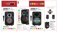 Haut-parleur portable Bluetooth 8 pouces haute puissance pour extérieur, idéal pour la danse de rue et les spectacles en direct - Vente en gros