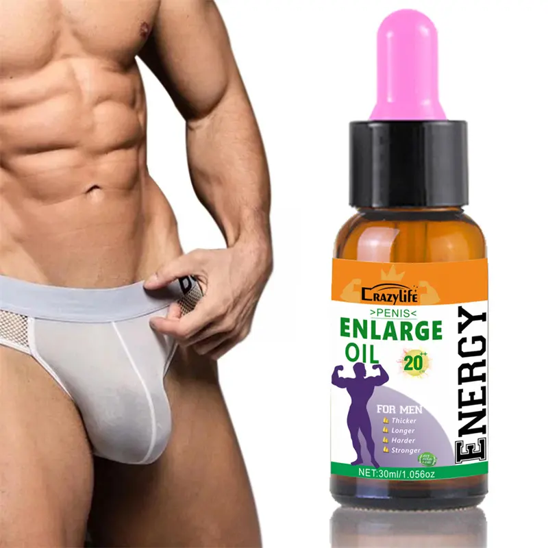 Les fabricants fournissent l'huile essentielle d'agrandissement du pénis pour hommes pour des produits sexuels émotionnels pour adultes de longue durée Xxx men 30ml
