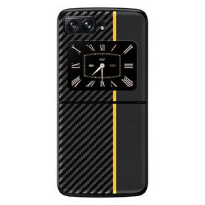 Para <span class=keywords><strong>Motorola</strong></span> <span class=keywords><strong>Razr</strong></span> <span class=keywords><strong>2022</strong></span> 5G caja del teléfono de fibra de carbono de todo incluido protección Moto <span class=keywords><strong>Razr</strong></span> a prueba de golpes a prueba de la cubierta del teléfono - Product Image 6