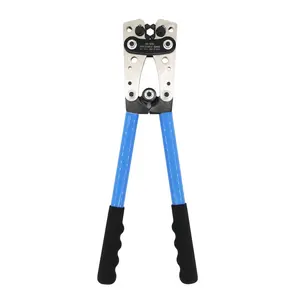 HX-50B Crimping Công Cụ Bộ Dụng Cụ 6-50mm2 AWG 22-10 Ống Thiết Bị Đầu Cuối Crimper Multitool Pin Cable Lug Hex Crimping Kìm Dụng Cụ Cầm Tay