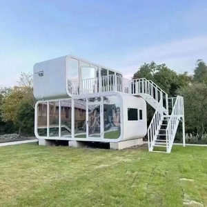 Tùy Chỉnh Di Động Nhà Làm Việc Không Gian Viên Nang Nhà Văn Phòng Pod Hai Tầng Của Apple Cabin Nhà 2 Câu Chuyện - Product Image 3