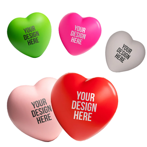 Balle anti-stress personnalisable avec logo, imprimée avec la marque, en mousse PU souple, écologique, portable, pour cadeaux promotionnels - Product Image 1