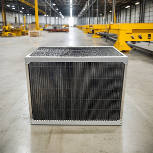 Récoiffeur de chaleur à plaques en feuille <span class=keywords><strong>d</strong></span>'aluminium avec canal à faible chute de pression pour la ventilation et le refroidissement des armoires de centre de données - Product Image 1