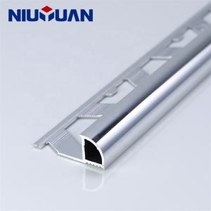 Rifinitura <span class=keywords><strong>quadrante</strong></span> in alluminio con bordo rotondo argento lucido brillante NIUYUAN - Product Image 1