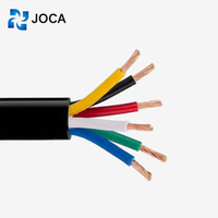 Cable blindado UL2464 de fábrica, 4 núcleos, 26 AWG, con blindaje de lámina y cable de drenaje, cable de control de señal multiconductores para computadora