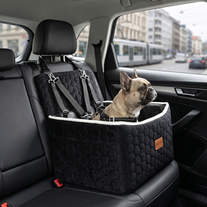 <span class=keywords><strong>Siège</strong></span> auto moderne pour <span class=keywords><strong>chien</strong></span> avec intérieur rembourré doux, installation stable et conception de <span class=keywords><strong>protection</strong></span> pour les voyages - Product Image 1