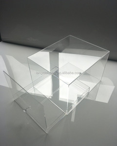 Iangel Factory Custom <strong>Clear</strong> Acrylic Shoe <strong>Display</strong> <strong>Box</strong> for Home or Office Use - Product Image 5