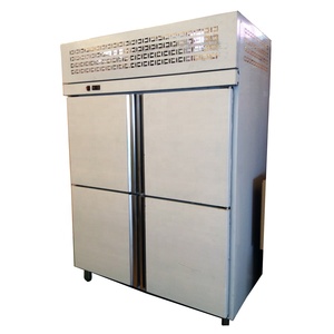 Stainless Steel Commercial Refrigerator 1000 Liter 4 Doors Upright Q1.0L4D Upright Commercial <b>Freezer</b> Q1.0L4D - Product Image 1