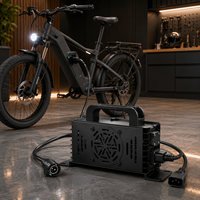 Chargeur de batterie au lithium ZCH-900C 72V, sortie 84V 10A pour moto électrique, VTT, vélo électrique, batterie de vélo tout-terrain