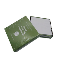Boîte d'emballage en carton ondulé de luxe pour dattes vertes recyclables en gros, boîte d'expédition personnalisée en carton
