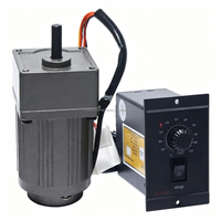 6W 220V Ratio 1:3: 300 2IK6GN-C Décélération Moteur à courant alternatif à engrenage Moteur de régulation de vitesse avec contrôleur de vitesse pour machine à masque