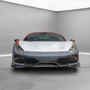 Para Ferrari <span class=keywords><strong>488</strong></span> GTB Upgrade <span class=keywords><strong>Spider</strong></span> con buen <span class=keywords><strong>precio</strong></span> PP Body Kit parachoques delantero capó parachoques trasero falda lateral Spoiler rejillas de ventilación - Product Image 2