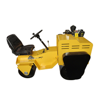 Rouleau 25 pouces vibrant pour faire de la marche et l'arrière, un appareil compact pour paver les tapis de route