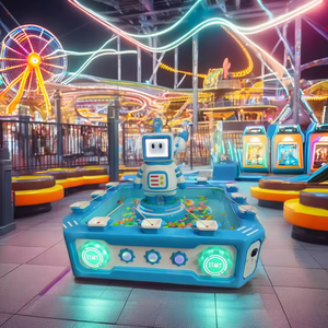 Nhà Máy điện-powered sợi thủy tinh Câu Cá Ao trẻ em trò chơi máy Arcade câu cá hồ bơi trung tâm trò chơi với ngôn ngữ tiếng Anh hỗ trợ - Product Image 5