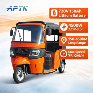 Triciclos Eléctricos de Alta Velocidad 60/72V 4500W AC con Suspensión Completa, <span class=keywords><strong>Precio</strong></span> CKD, <span class=keywords><strong>Scooter</strong></span> Eléctrico de 3 <span class=keywords><strong>Ruedas</strong></span> - Product Image 1