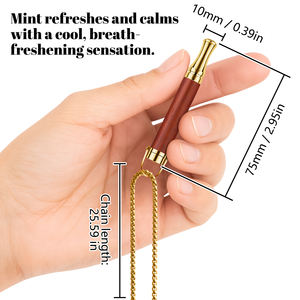 قلادة مضادة للقلق، أداة تنفس لتخفيف التوتر، قلادة للرجال والنساء والأطفال - Product Image 5