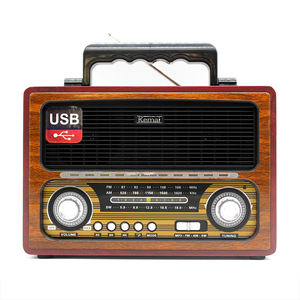 Radio vintage MD-1800BT nostalgique avec BT - AM/FM/SW, carte USB/TF, <span class=keywords><strong>piles</strong></span> 1200mAh + 4xD, choix du collectionneur classique - Product Image 2