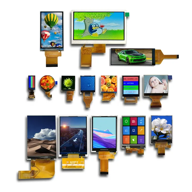Full Color 2.4inch Tft Display Small Size 0.96 RGB Color Screen 1.54" 240x240 Dot 3.5 Spi Tft Lcd Display 2.8 Inch TFT LCD