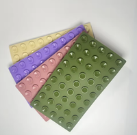 Tapis de table absorbant en silicone pour chiens, moderne, à séchage rapide, lavable en machine, écologique, antidérapant
