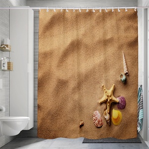 Rideaux <span class=keywords><strong>de</strong></span> douche populaires <span class=keywords><strong>en</strong></span> polyester imprimés <span class=keywords><strong>en</strong></span> <span class=keywords><strong>3D</strong></span>, résistants à la moisissure, sans odeur, imperméables, pour <span class=keywords><strong>salle</strong></span> <span class=keywords><strong>de</strong></span> <span class=keywords><strong>bain</strong></span> - Product Image 5