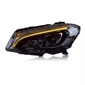 Accessori Auto SJC per Mercedes Benz <span class=keywords><strong>CLA</strong></span> <span class=keywords><strong>W117</strong></span> 14-19 Fari Anteriori Full LED con Luci Diurne Plug and Play - Product Image 3