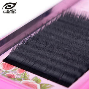 उच्च गुणवत्ता वाली मात्रा रेशम मैट आंखों व्यक्तिगत लैश एक्सटेंशन - Product Image 4