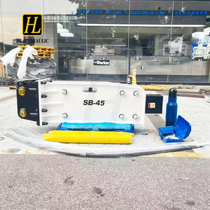 Rompedor Hidráulico SB45 para Escavadeira, Serviço OEM ODM, Mini Rompedor Hidráulico de Rocha, Ponteira de Qualidade Superior - Product Image 3