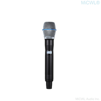 AD4Q 4 Beta87 4 Bodypack 4 Bej Kulaklıklı Kablosuz Mikrofon Sistemi