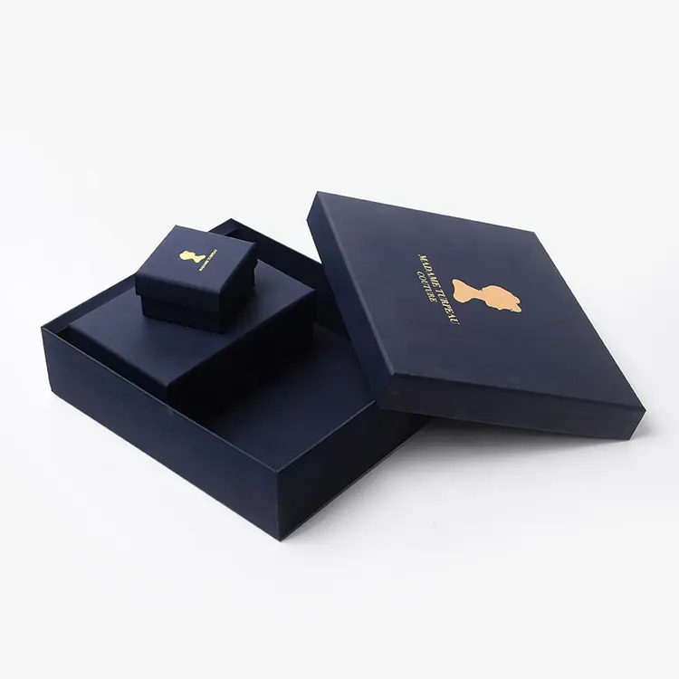 Portagioie decorativo portagioie in velluto di lusso personalizzato con collana di gioielli in scatola di Rose