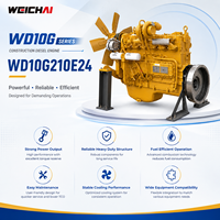 Moteur diesel WEICHAI WD10G210E24 154 kW 1900 tr/min, 6 cylindres en ligne, pour chargeuse sur pneus, machines de construction