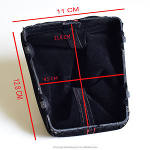 Poignée de levier de vitesses en cuir suédé pour voiture à 5 ou 6 vitesses, housse de protection pour <span class=keywords><strong>Audi</strong></span> A3 <span class=keywords><strong>S3</strong></span> 8V S-line 2014-2020 - Product Image 6