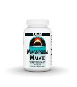 OEM Magnesium malate tablet health supplement vitamin supports muscle and energy