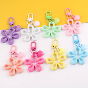 Llavero con forma de flor Tang Sanjiang, accesorios de joyería ligeros para bolsos y fundas para auriculares, estilo fresco y dulce - Product Image 2