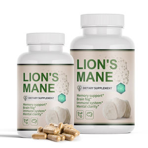 विटामिन स्वस्थ ओएम/ओडम निजी लेबल कारखाने की आपूर्ति शेर मैनी मशरूम कैप्सूल 500 मिलीग्राम समर्थन मस्तिष्क और तंत्रिका तंत्र स्वास्थ्य - Product Image 1