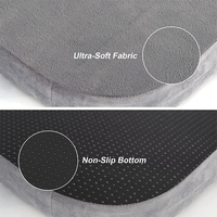 Canapé-lit pour animaux de compagnie en mousse carrée imperméable, avec housse amovible, pour chat et chien, coussin de détente, vente en gros