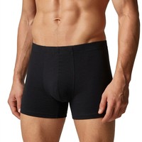 Sous-vêtements en modal tricoté élastique, respirant, antibactérien, personnalisés OEM/ODM pour hommes adultes avec logo à la taille, écologiques