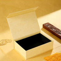 Boîte cadeau rigide recyclable à rabat magnétique à motif diamanté, emballage personnalisé, coffret cadeau souvenir, étui cosmétique, boîte en papier