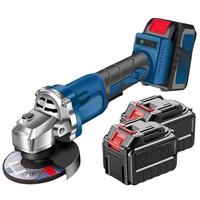 Meuleuse d'angle multifonction au lithium sans fil sans brosse 125mm Ensemble d'outils de clé électrique au lithium
