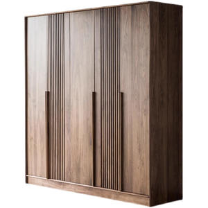 ตู้เสื้อผ้าแบบลิ้นชักในตัวสั่งทำพิเศษสำหรับห้องนอน เฟอร์นิเจอร์ห้องนอน ตู้เสื้อผ้าขนาดใหญ่ ทันสมัย เรียบง่าย - Product Image 5