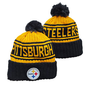 Vendita Calda 2022 Nuovo Design Cappelli Invernali 100% Cotone Lavorato a Maglia Caldo Berretto Sportivo per Squadre di Calcio - Product Image 1