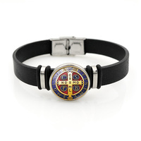 Bracelets de prière avec médailles de saints, Jésus, saints, croix orthodoxe, cadeaux, produits