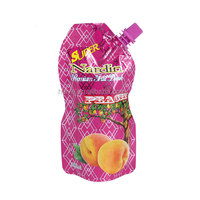Haute pour pochette à bec imprimé gravure pour jus de soda et purée de fruits-Sacs d'emballage debout avec capuchon à bec