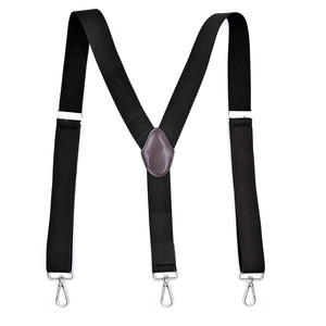 Tirantes de Camionero con Clip Lateral para Hombre, Diseño en Y con 3 Ganchos de Presión, Tirantes Ajustables Elásticos y Resistentes para Pantalones - Product Image 1