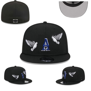 Casquette de baseball entièrement fermée à six panneaux, neuve, brodée, tendance, style hip-hop, <span class=keywords><strong>snapback</strong></span> - Product Image 1