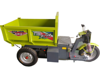 Haute qualité 1ton capacité hydraulique mini dumper mine électrique cargo tricycle chinois trois roues pas cher cargo électrique benne basculante
