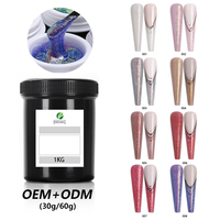 Gel de construction à tremper extension d'ongle indolore camouflage constructeur de gel d'ongle uv vernis à ongles design marque privée