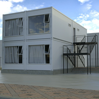 Ufficio Mobile per Cantieri e Modulo Dormitorio Temporaneo per Lavoratori, Casa Container Prefabbricata Smontabile