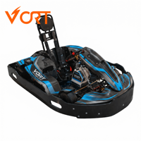 Vortkart - Go Kart Comercial de Alquiler con Motor de 9 HP, Juego Completo, a Gasolina, para Adultos y Adolescentes, Entretenimiento Rápido