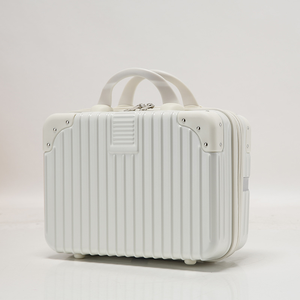 Neues Design Kosten leistung Harts chale Tragbares ABS Handgepäck-Sets mit Getränke halter und 14-Zoll-Kunststoffkoffer - Product Image 4